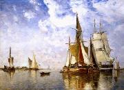 unknow artist Seascape, boats, ships and warships. 19 painting